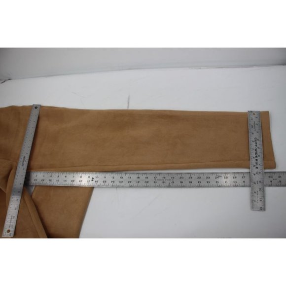 Aritzia‎ wilfred vegan suede pants Women’s 6 Melina Faux Suede high waisted - Picture 6 of 10